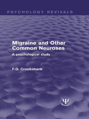 cover image of Migraine and Other Common Neuroses